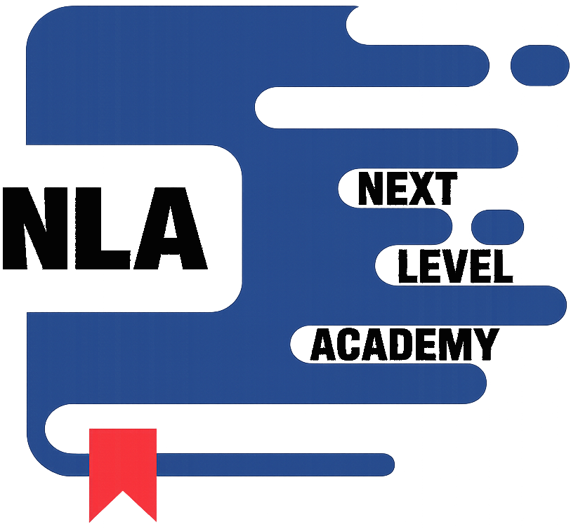 Next Level Academy Black Logo